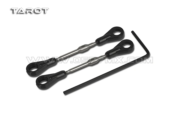 

Tarot Linkage Rod Set Reverse Screw 450 Helicopter Parts TL2639 32.8mm