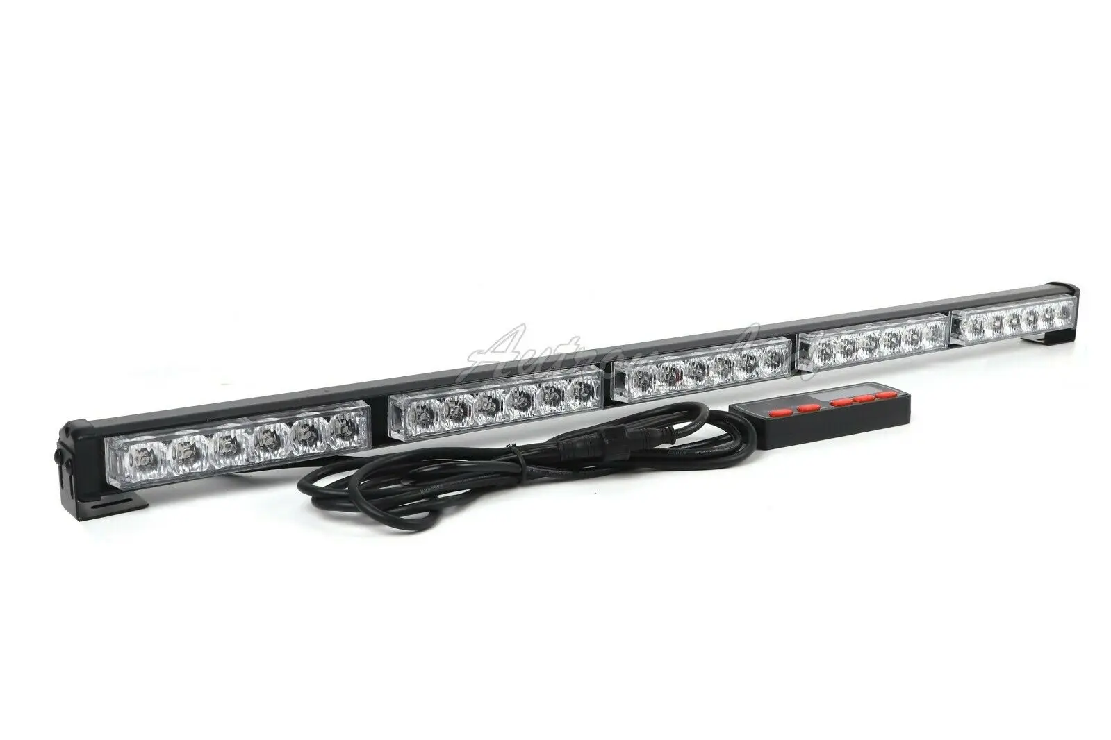 

31" Amber LED Traffic Adviser Emergency Beacon Response Warning Strobe Light Bar