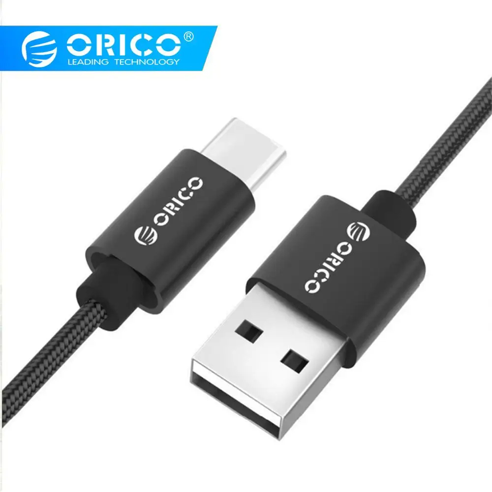 ORICO нейлоновый usb type-C кабель usb type-c кабели для xiaomi mi5 Oneplus LG Nexus 5x huawei samsung letv usb type c провод