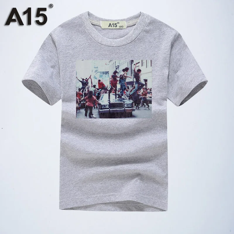 K4T58Gray A15, Детские футболки для девочек, топы для мальчиков-подростков, летние мягкие хлопковые топы с короткими рукавами, одежда белая детская футболка Размер 10 12 - Цвет: K4T58Gray