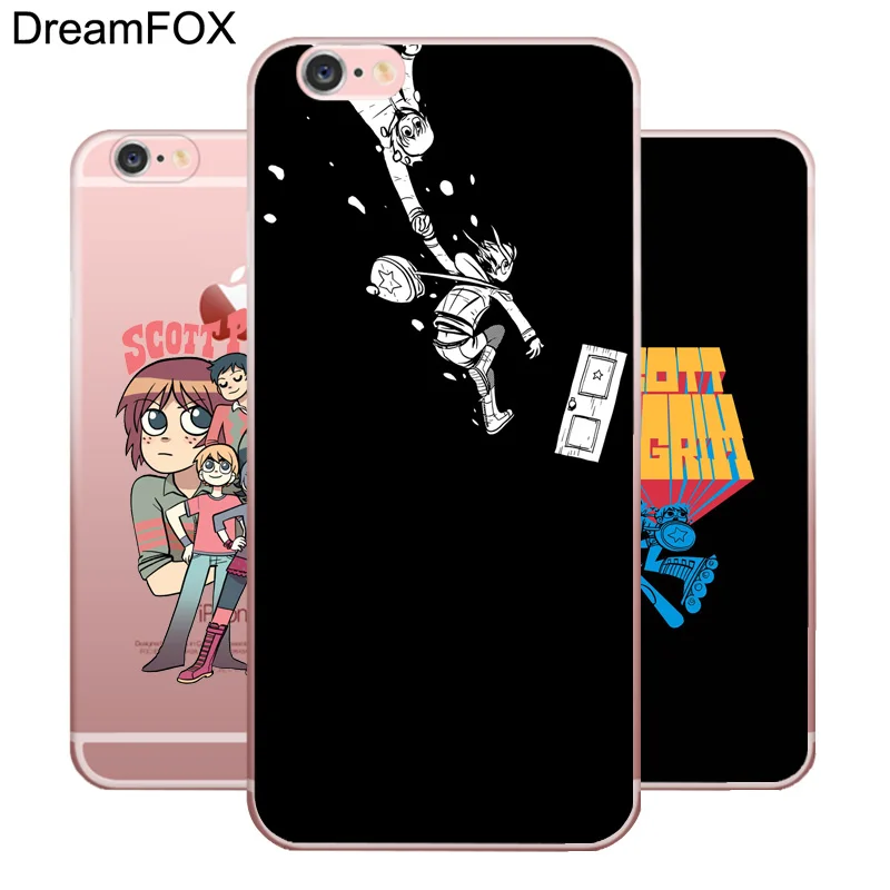 DREAMFOX N197 Скотт Пилигрим против мира Мягкий ТПУ силиконовый чехол для Apple iPhone XR XS Max