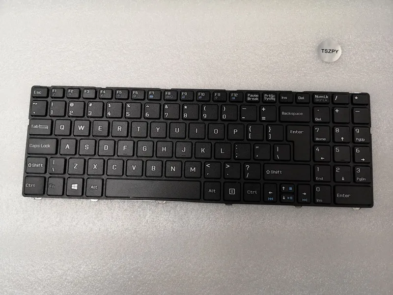 Новая клавиатура для ноутбука MSI CR640 CX640 CX640-851X A6400 MS-16Y1 США с рамкой