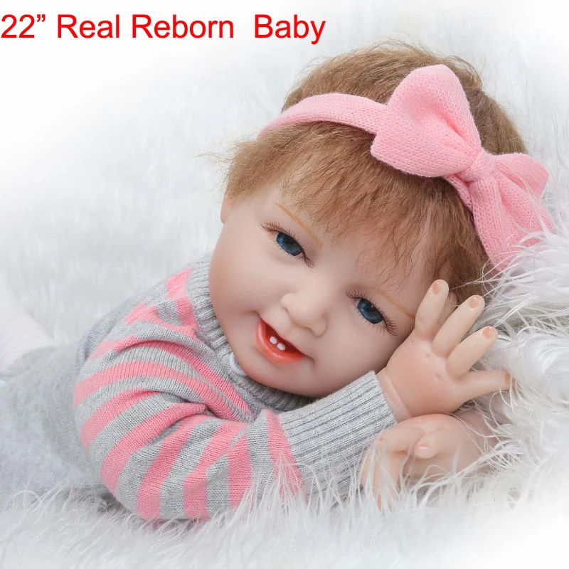 bébé reborn fille en silicone