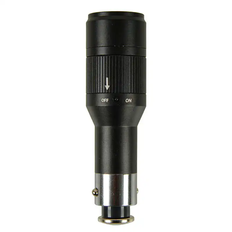 Q5 LED Car Cigarette Lighter Vechicle Charging Flashlight Torch LAMP powerful led flashlight rechargeable laser pointer #4S18 (4)