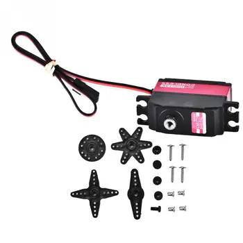 

JX Servo PDI-2535MG 25G Metal Gear Coreless Digital Micro RC Servo CNC RC Lock Tail part for 450 Helicopter Fixed-Wing Airplane