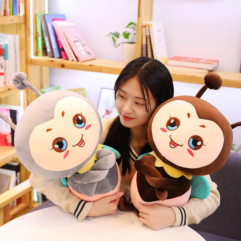 

1Pcs Kawaii Bee Girls Plush Stuffed Toys for Children Kids Cartoon Animals Honeybee Cute Dolls Soft Beautiful Gifts Plush Toys