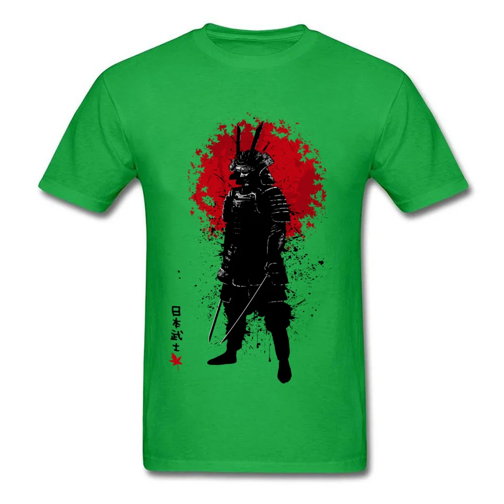  Boy Top T-shirts Samurai ink Personalized Tops Shirt Pure Cotton O-Neck Short Sleeve Hip hop Tees Thanksgiving Day Samurai ink green