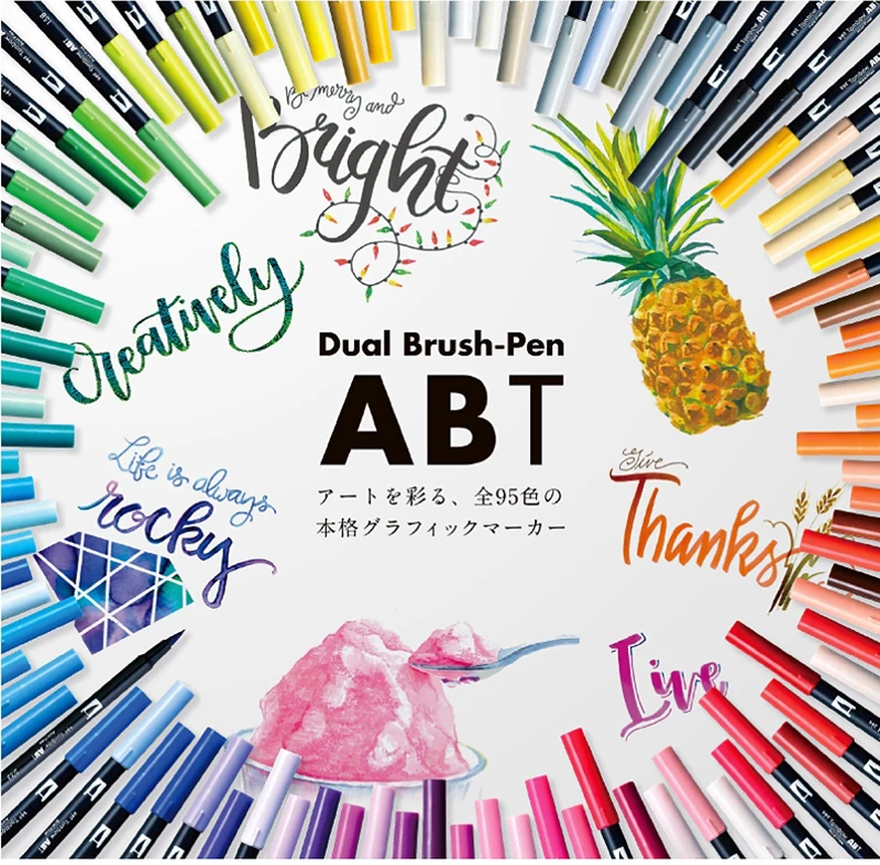 Marcador CalligraphyArt Profissional para Bala Journaling Fazer Do Cartão