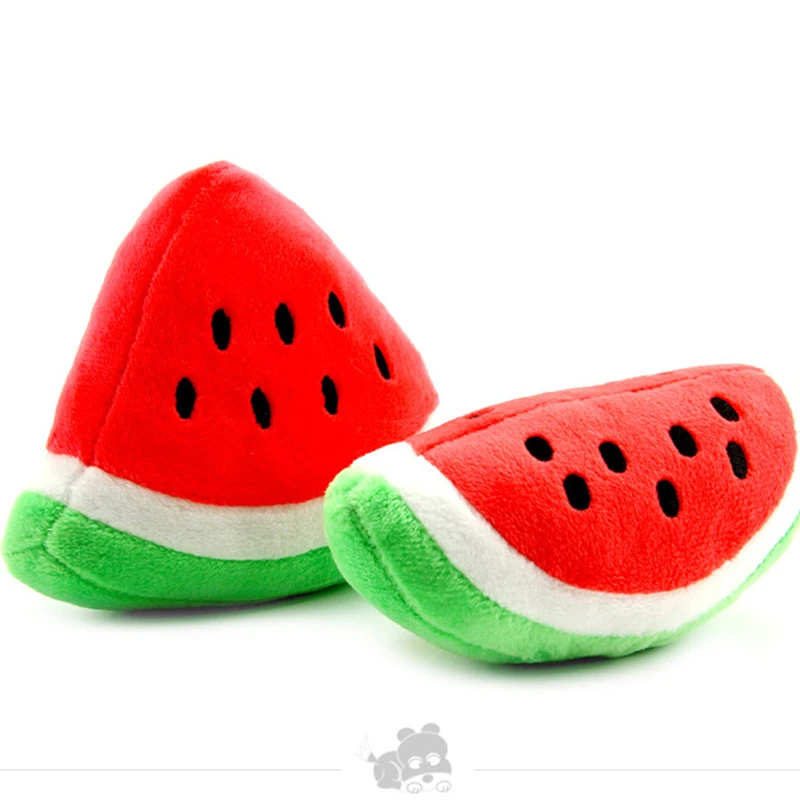 Dog squeaky sound plush toy puppy chew squeaker cute watermelon toy pet product PC838721toy pet