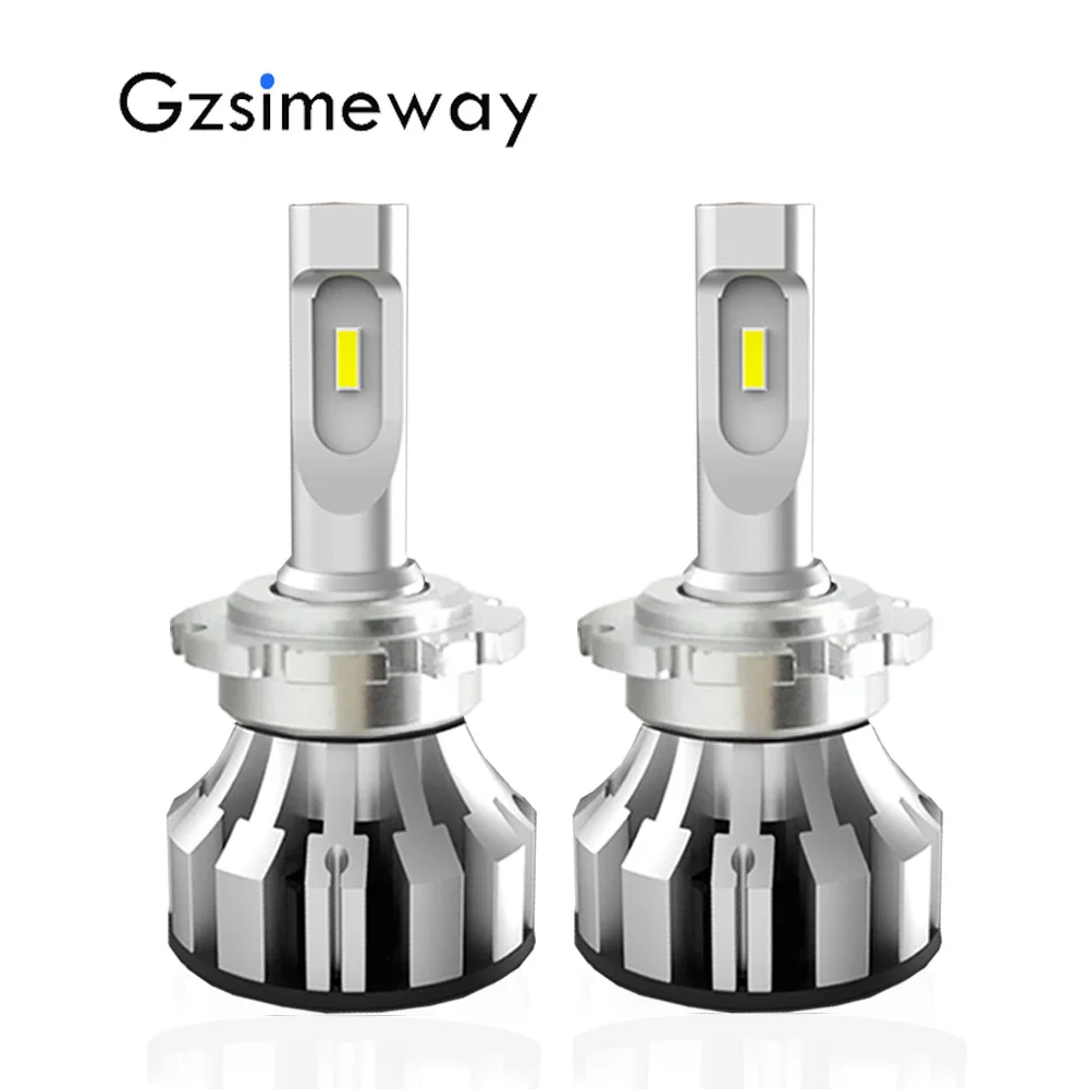 Turbo led D2S D2H H7 H1 H11 H8 H9 Car lights CSP chip H3 HB4 HB3 9006 9005 D1S Automobiles LED Headlamps fog light 6000K 12V | Автомобили