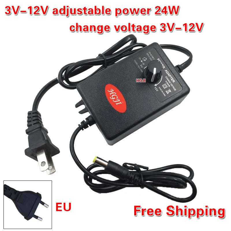 

Wholesal AC to DC Adapter 3-12V2A Adjustable Power Supply Motor Speed Controller For Electric Hand Drill Power Adapte DC3V-12V