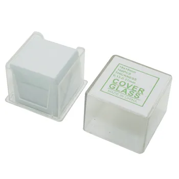 

100 Pieces of Cover Glass for Microscope Are 18X18mm (square Box Should Not Be Lost)