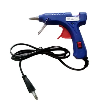 

20W EU Plug Hot Melt Glue Gun Electric Silicone Guns Thermo Gluegun Repair Heat Temperature Tools