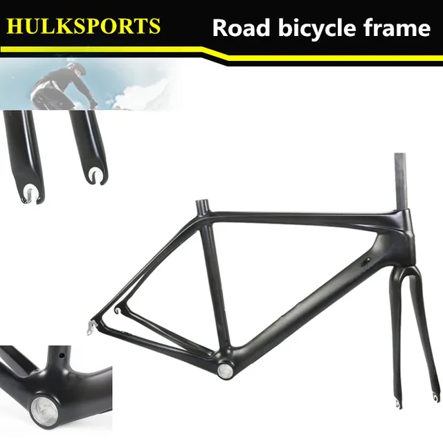 Best price at $412 Cheap OEM full carbon fiber frame for road bicycle use carbon frame road bicycle frames