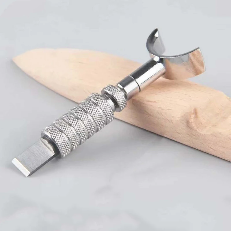 DIY кожаный художественный инструмент для резьбы по коже поворотный нож