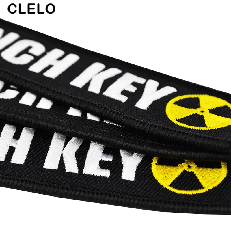 CLELO Travel accessories Embroidery luggage tag With Keyring Chain Travel Bag Tag Fashion Gift for Aviation Gifts CLELO Travel accessories Embroidery luggage tag With Keyring Chain Travel Bag Tag Fashion Gift for Aviation Gifts