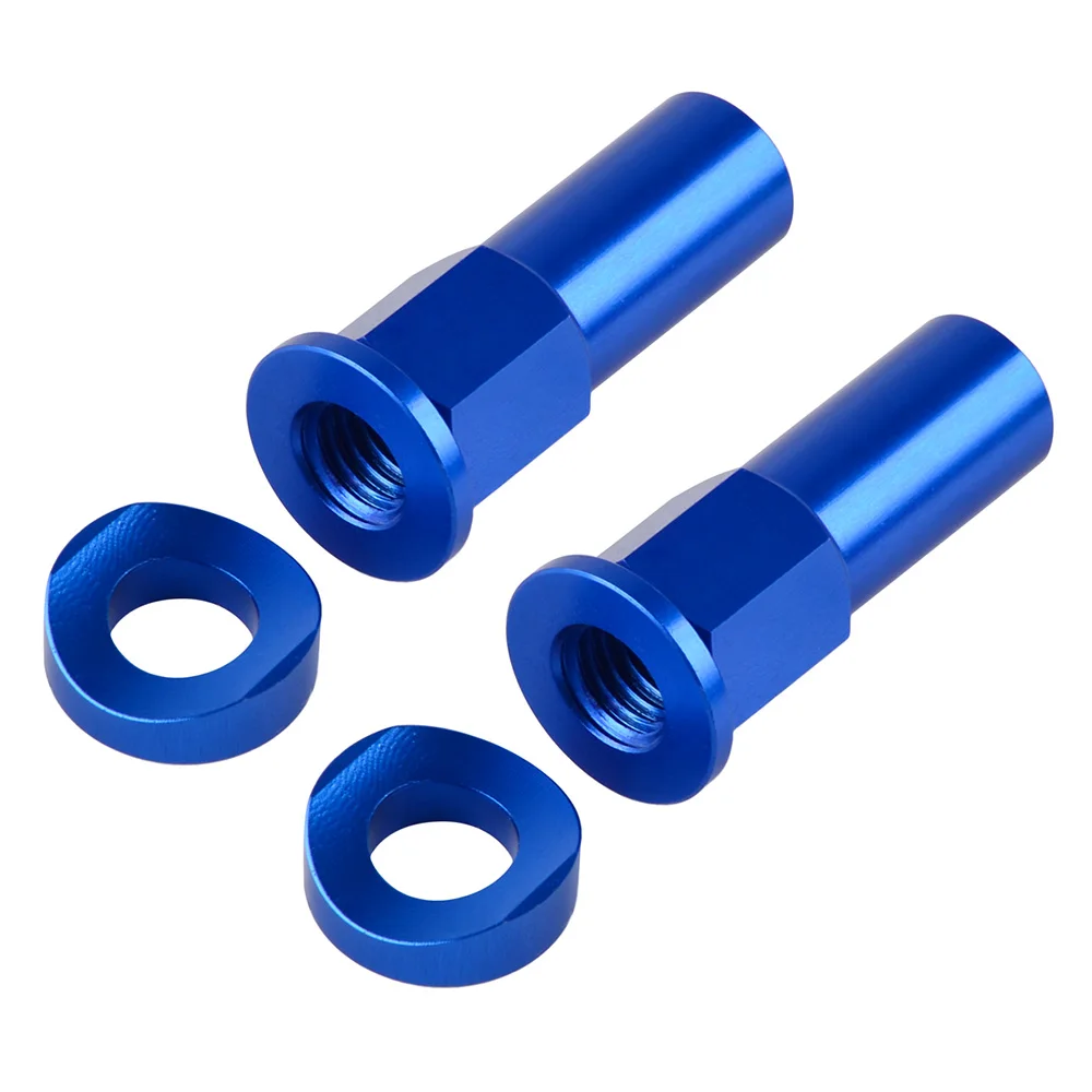 Комплект для мотокросса Rim Lock Nut Spacer для KTM Honda Yamaha Suzuki Kawasaki CR YZ KX RM CRF YZF KXF RMZ KLX GSXR CBR мотоцикл - Цвет: Blue