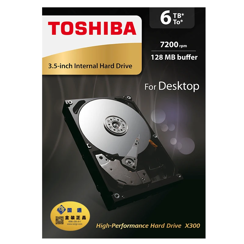 Toshiba HDD 6 ТБ 3 5 Sata жесткий диск диско Duro Настольный 7200 об/мин внутренний диск| |