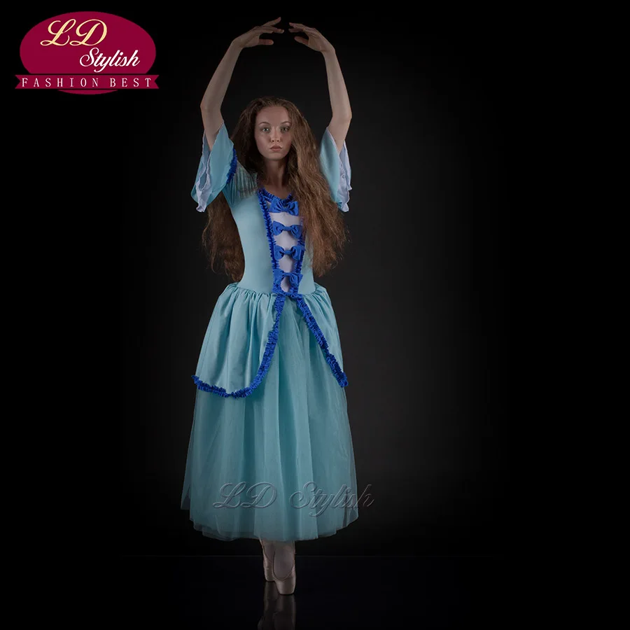 

Professional Girls Adult Ballet TUTU Skirt Professional Dress Siamese Ballet Skirt Swan Lake Stage Performance Costumes LD0016I