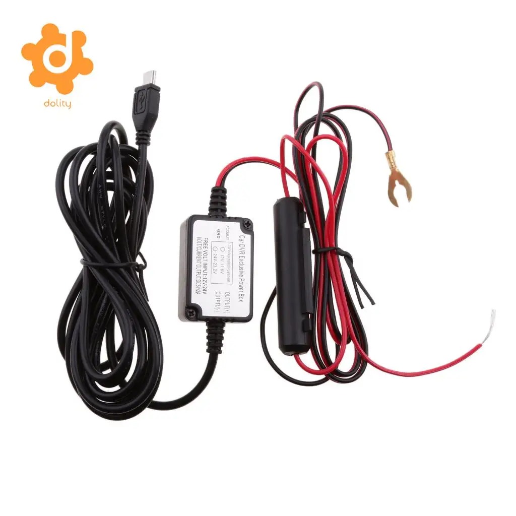 MagiDeal Car DVR Camera Video Recorder Power Box 12V to 5V Step Down Converter