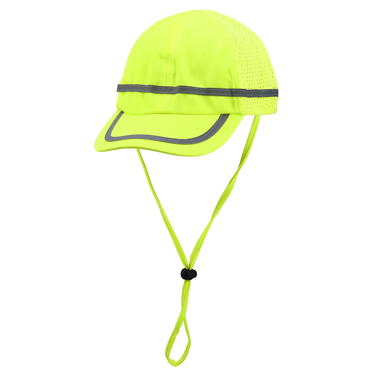 

Reflective Hat Breathable Adjustable Mesh Oxford Sunscreen Baseball Cap With Tether For Men Women Night Runner