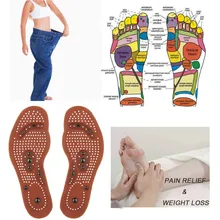 HAICAR 2 шт уход за ногами магнитные массажные стельки для обуви гелевые подушечки терапия Акупрессура Подушечка для ухода за ногами 20