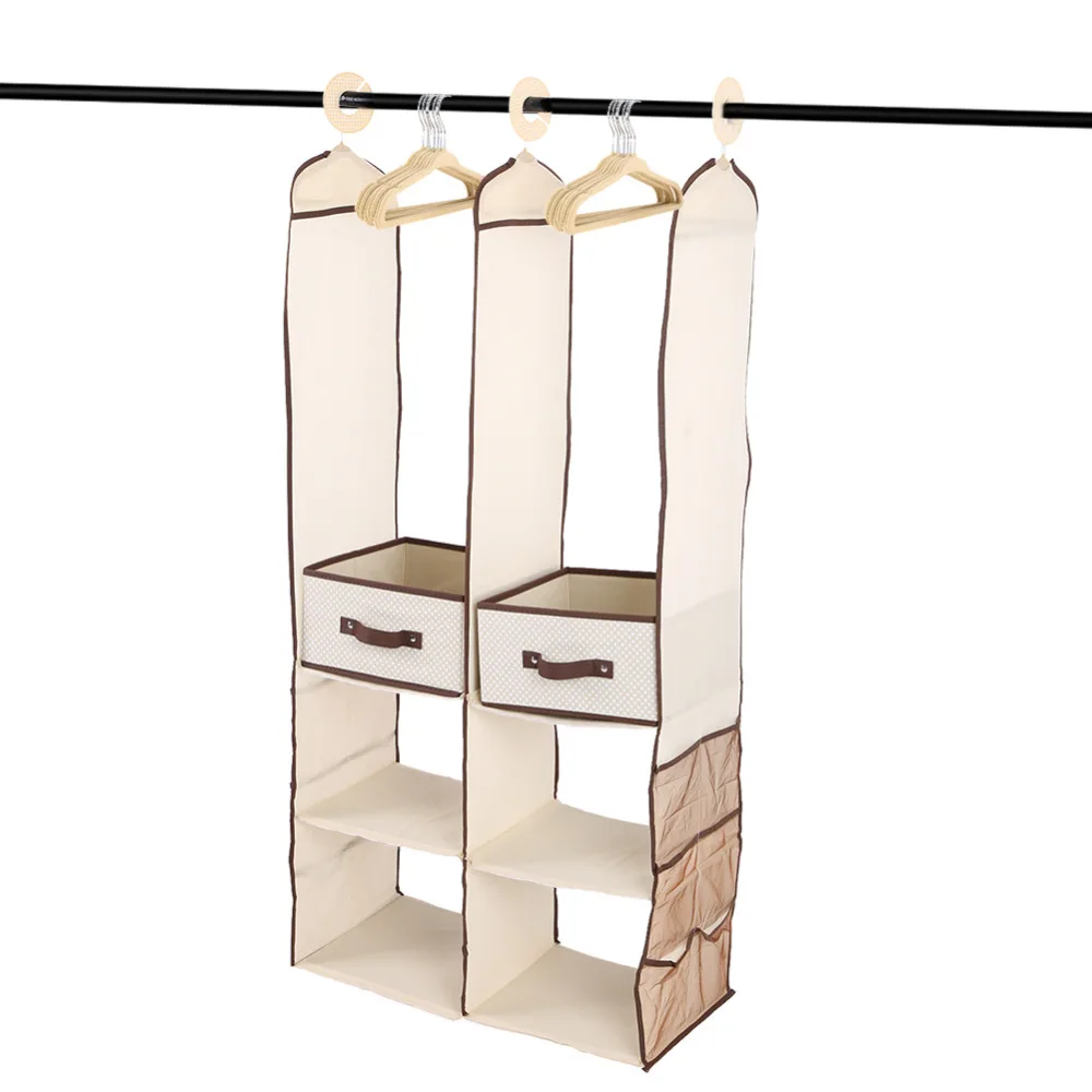 24pcs Kids Nursery Wardrobe Closet Organizer Set Wall Closet