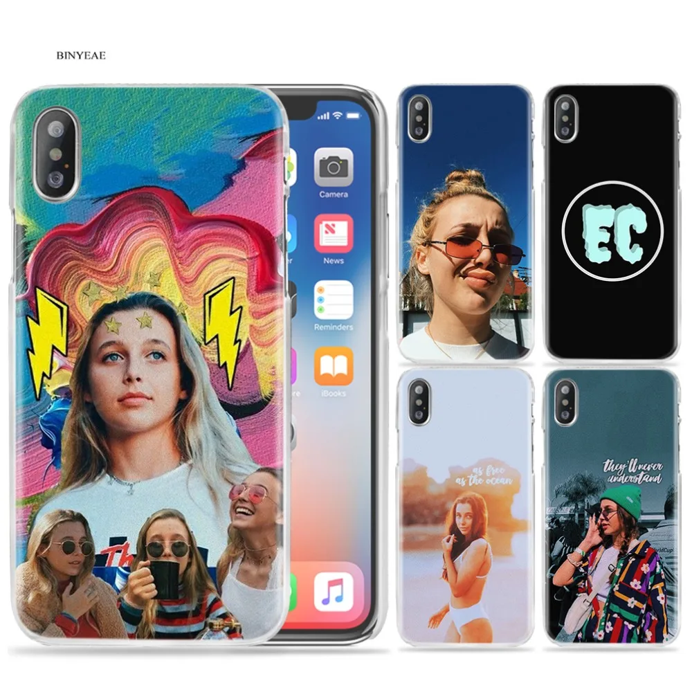 

Case for iPhone X XS MAX XR 7 8 Plus 6 6S Plus 5 5S SE 5C 4 4S 7+ 8+ 7Plus 8Plus Cover Phone Cases Emma Chamberlain Pop