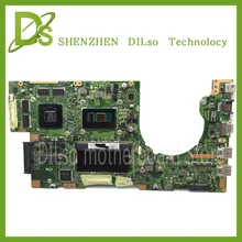 KEFU K501U For ASUS K501UX K501UB laptop motherboard K501UX mainboard rev2 0 i5 cpu with font