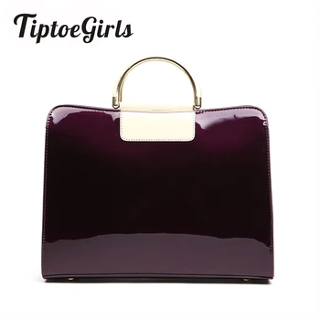 Patent Leather Women Handbag European Popular Women Bags 2018 New Fashion Handbags Simple Ladies Shoulder Messenger Bag Top Sale vintage ladies handbag 2018 new autumn and winter bag genuine leather roses floral zipper messenger bag fashion handbags