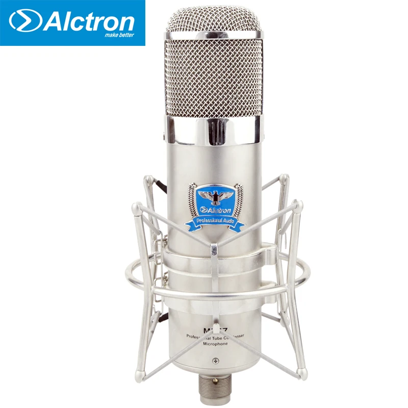 Alctron MK47 Professional Large Diaphragm Tube Condenser Studio Microphone, Pro tube recording condenser mic used in stage