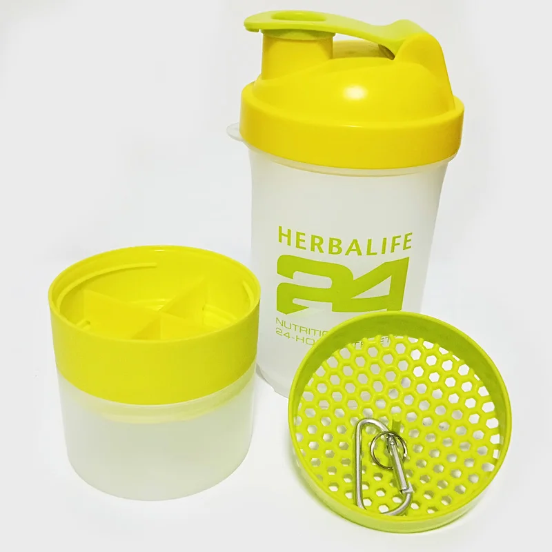 400 мл/500 мл Herbalife24 секционная Спортивная бутылка с проволокой из нержавеющей стали