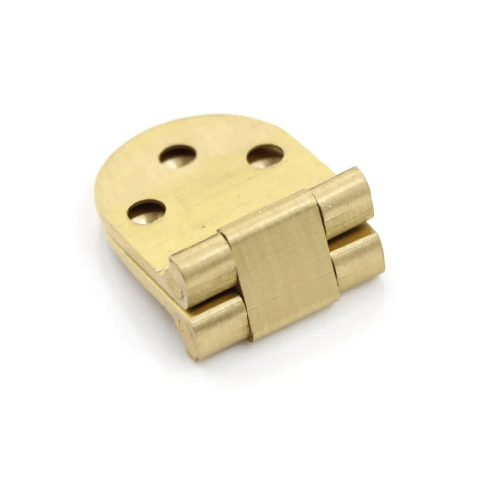 1PC Copper Flap Hinge Folding Table Roundtable Plane Concealed Hinges