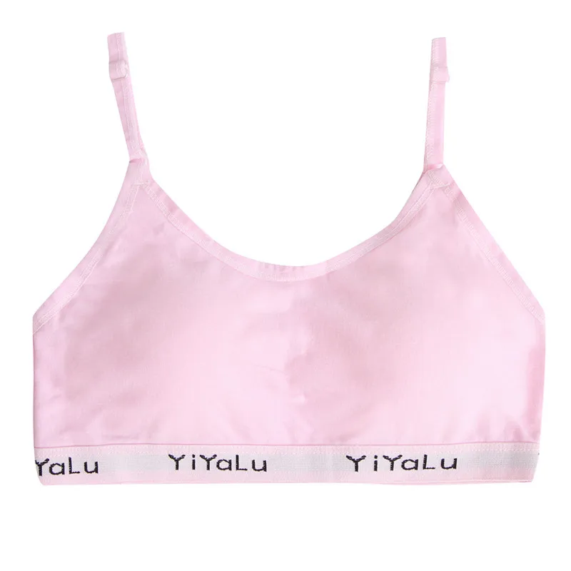 teen bra Kids Girls Underwear Bra Vest Underclothes Thin Belt Letter Undies Clothes #4j11 (2)