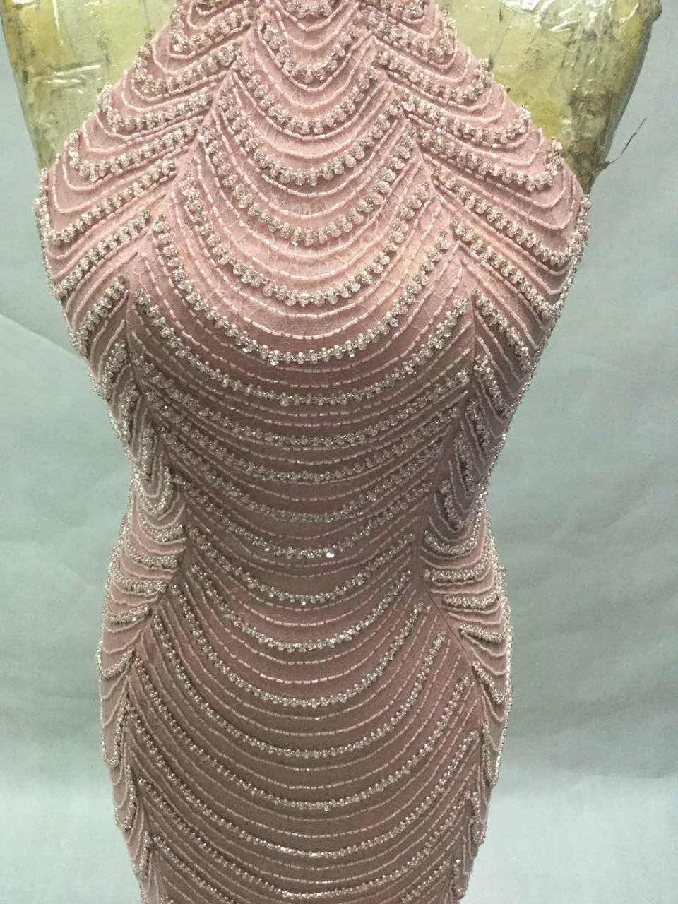 mermaid long bling bling dress  prom