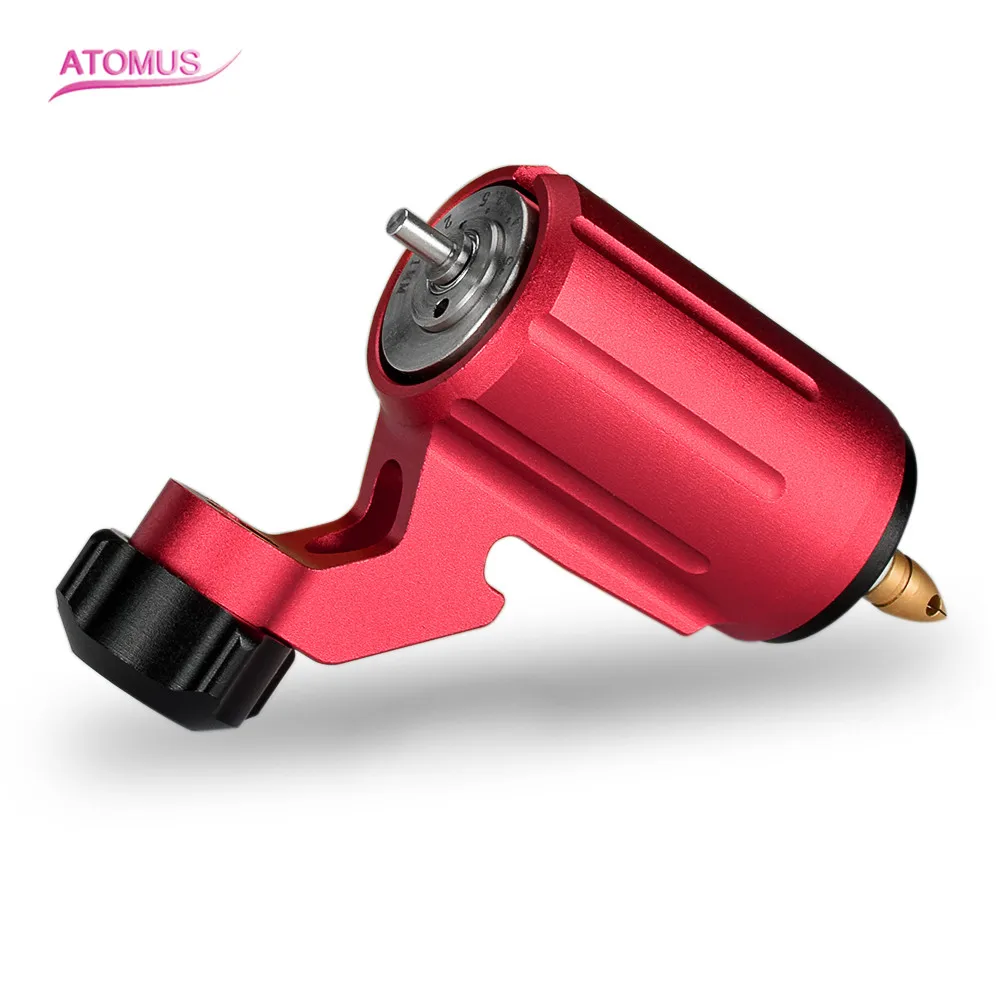 

ATOMUS High Quality 3 Color Permanent Tattoo Machine Smooth Body Design 7.7x6.2cm New-style Motor-driven Stable Tattoo Machine