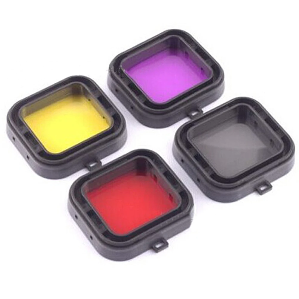 

Set of 4 Colour Filters for Go Pro HERO 3+ 4 underwater diving snorkel