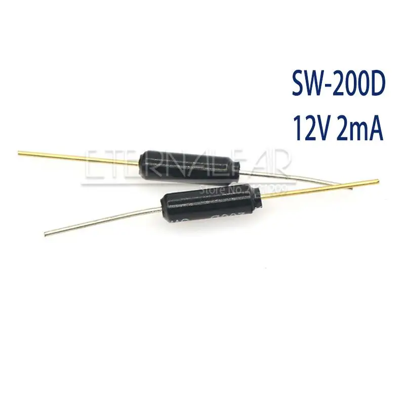 SW-200D-420-520D SW-18010P-18015P-18020P-58010P 12V высоковибрационный переключатель наклона шарика двойные бусины пружинный датчик угла переключатели - Цвет: SW-200D