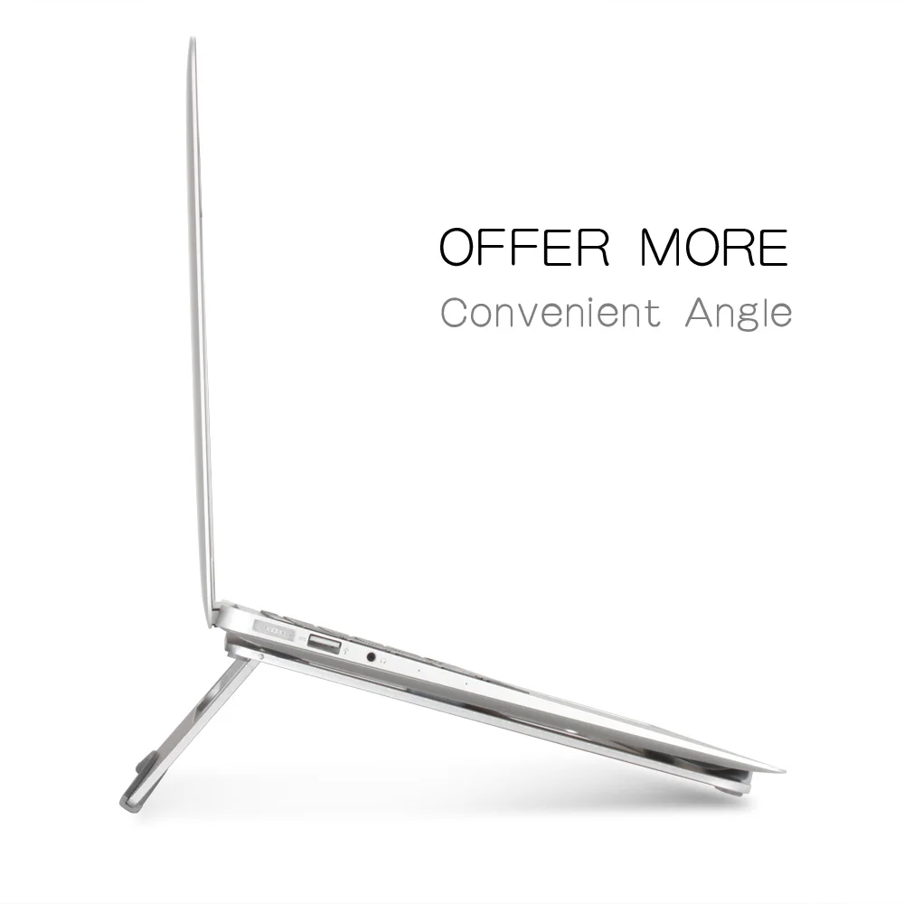 Подставка для ноутбука Портативная подставка планшета алюминиевая MacBook Air Mac Book Pro