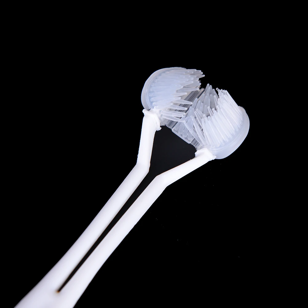 1 шт. детская ультратонкая Мягкая зубная щетка из АБС-пластика 3 головки зубная щетка для здоровья