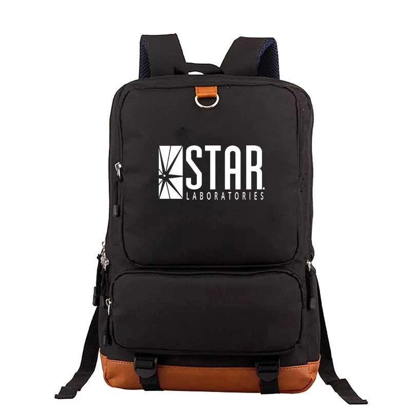 Разноцветные стильные сумки флэш-школьный рюкзак книжная сумка для детей подростков на плечо дорожные сумки для ноутбуков - Цвет: Black pattern 6
