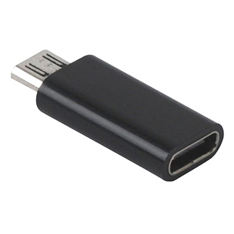 Type-C гнездовой разъем для Micro USB 2,0 Мужской USB 3,1 конвертер данных высокоскоростной адаптер Android сертифицированные аксессуары для мобильных телефонов