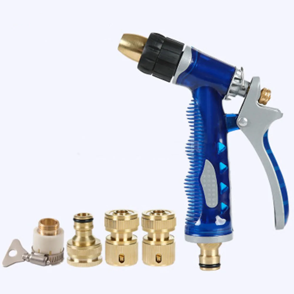 Water gun set high pressure Garden Hose Nozzle Sprayer Set Portable Car