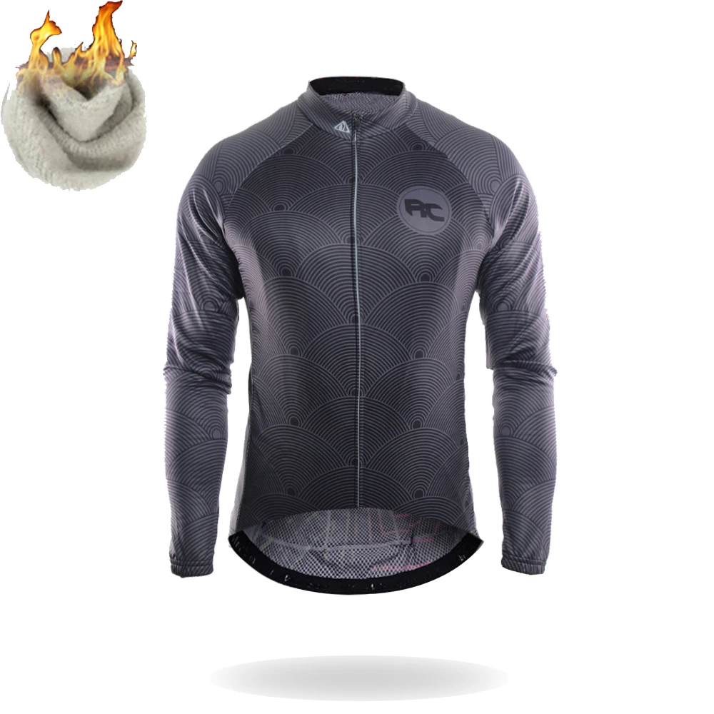 

Racmmer Warm 2018 Pro Winter Thermal Fleece Cycling Jersey Ropa Ciclismo Mtb Long Sleeve Men Bike Wear Clothing Maillot #ZR-13