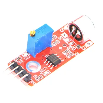 

Wholesale KY-037 50pcs High Sensitivity Sound Microphone Sensor Detection Module For AVR PIC