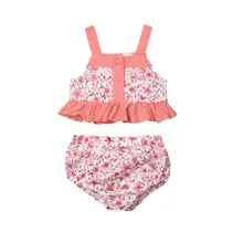 Одежда для маленьких девочек 0-24 месяцев, футболка принцессы+ розовые шорты