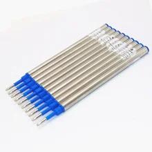 10 шт./лот Jinhao шариковая ручка синего цвета заправки 0,7 мм