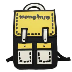 Новый аниме сумка мультфильм Для женщин рюкзак школьный 3D Стиль холст 2D путешествия рисования книга Mochila Masculina Feminina для девочек-подростков