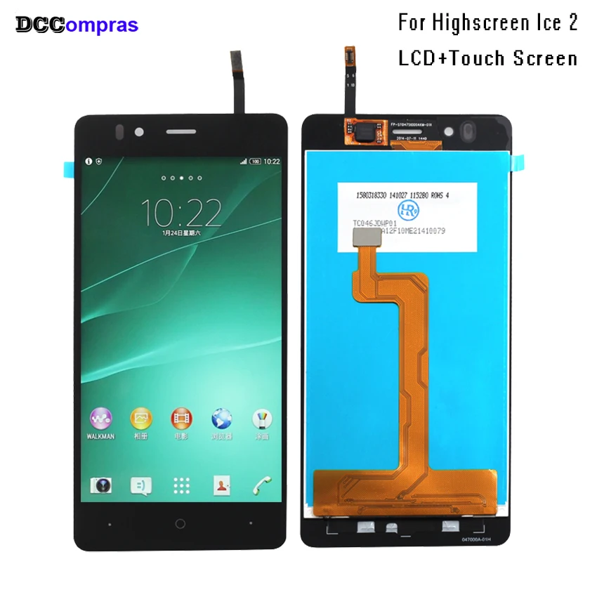 Оригинал для высокого экрана ice 2 ЖК дисплей с сенсорным экраном дигитайзер