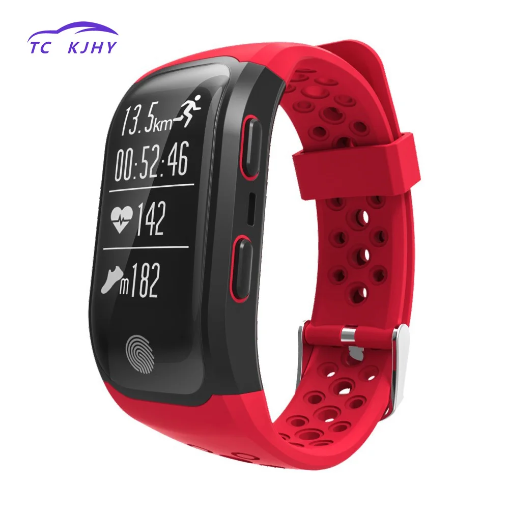 

2018 Auto on Wrist Professional Waterproof Smart Bluetooth GPS Tracker Bracelet Heart Rate Monitor Fitness Tracker Smart Band